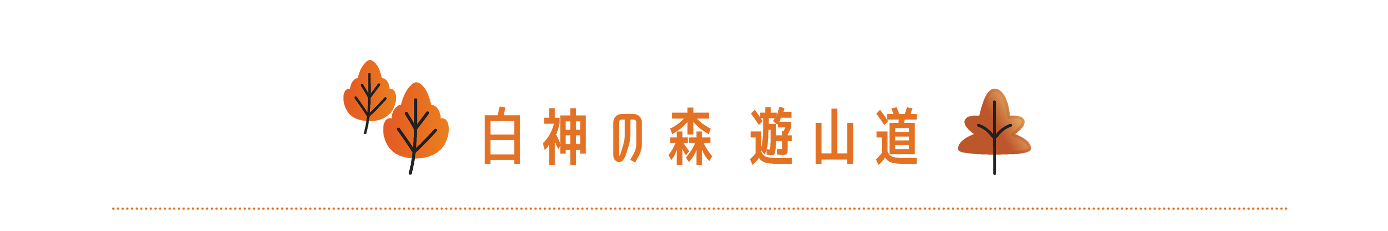 白神の森　遊山道
